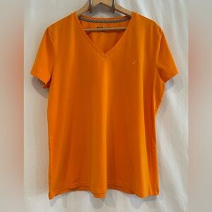 Nautica V-Neck Women's T- Shirt